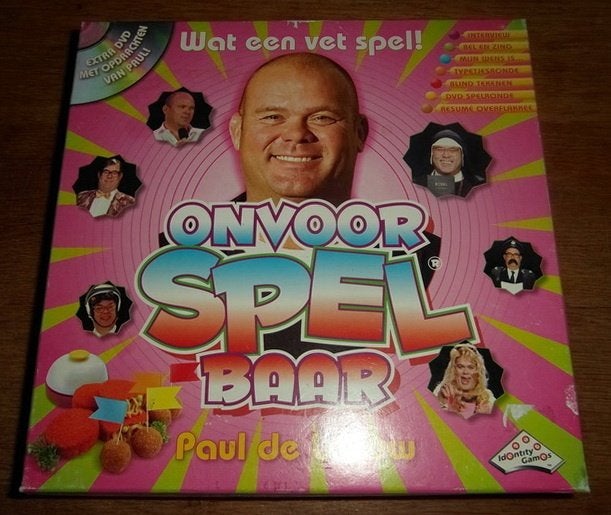 spel onvoorspelbaar Paul de leeuw 5 euro, Ophalen of Verzenden, Zo goed als nieuw