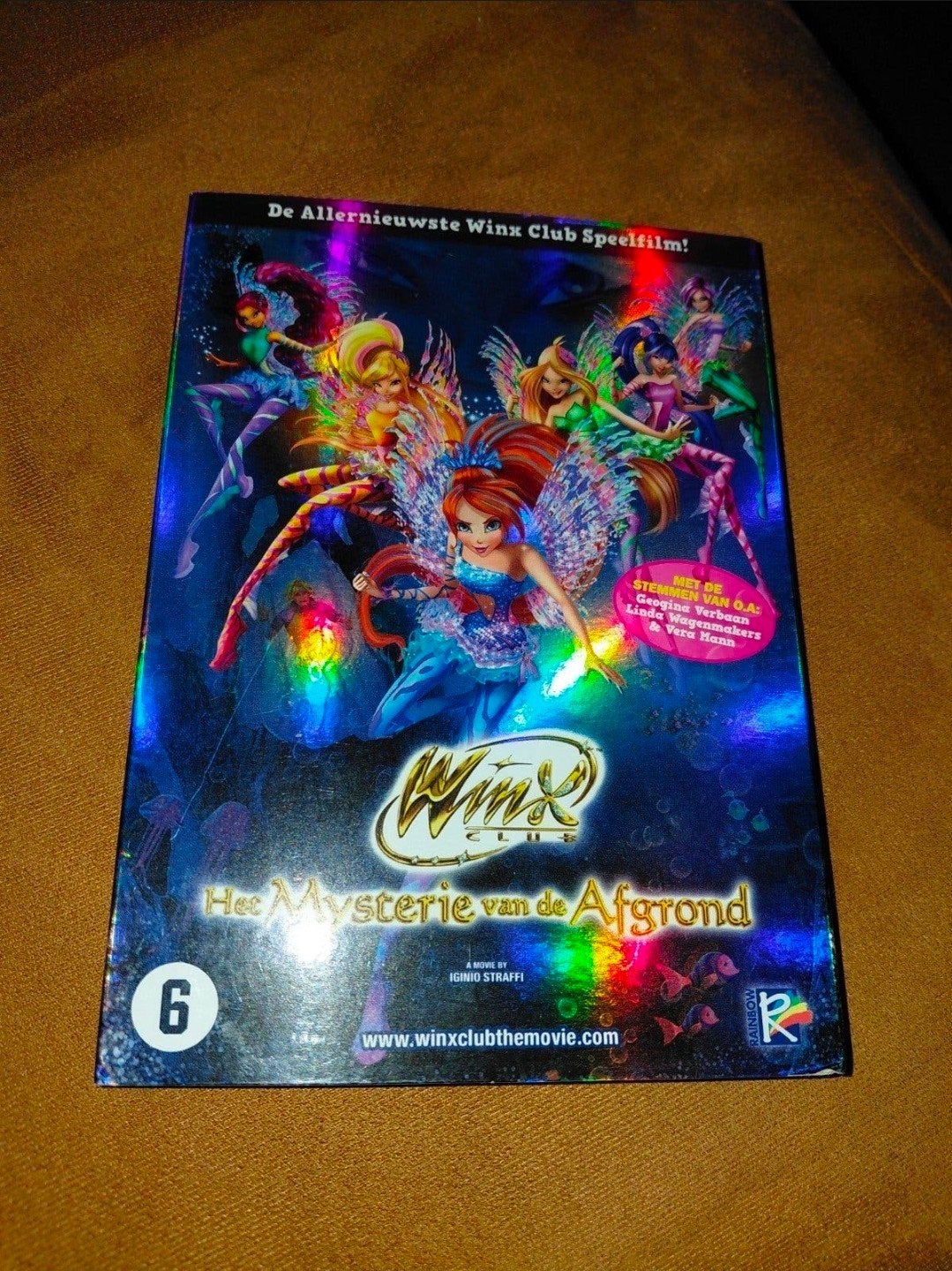 Zeldzaam. Winx Club het mysterie van de afgrond dvd., Gebruikt, Tekenfilm, Anime (Japans), Ophalen of Verzenden