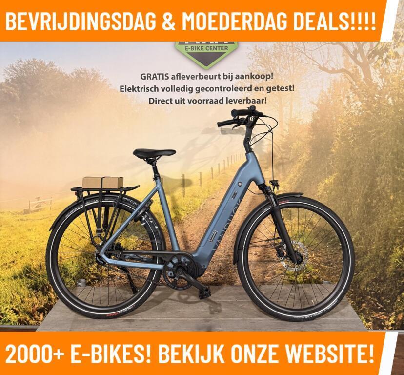 Van Dijck Kronos Elektrische fiets met Kreutzer midden motor, Overige merken, Ophalen of Verzenden, 50 km per accu of meer, 55 tot 59 cm