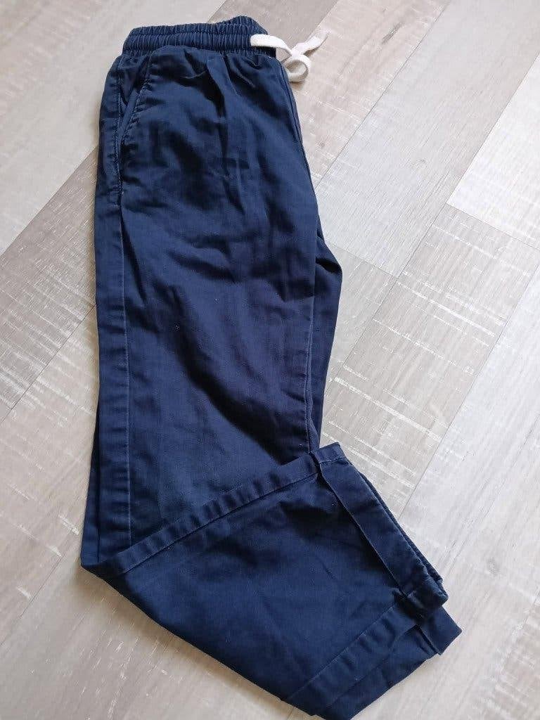 donkerblauwe broek Kiabi maat 122, Kinderen en Baby's, Kinderkleding | Maat 122, Gebruikt, Ophalen of Verzenden, Jongen, Broek