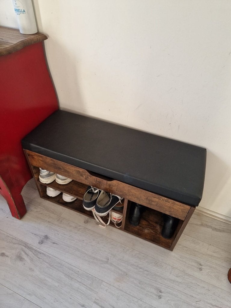 Shoe bench, Ophalen, Gebruikt