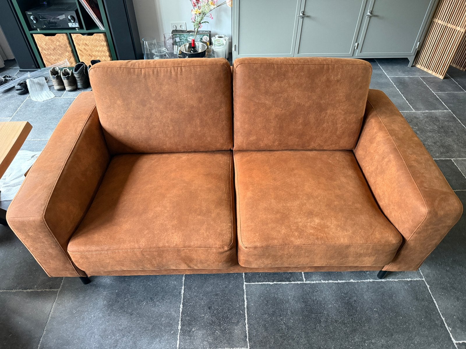 2,5 zits bank., Huis en Inrichting, Ophalen, 150 tot 200 cm, Tweepersoons, 75 tot 100 cm