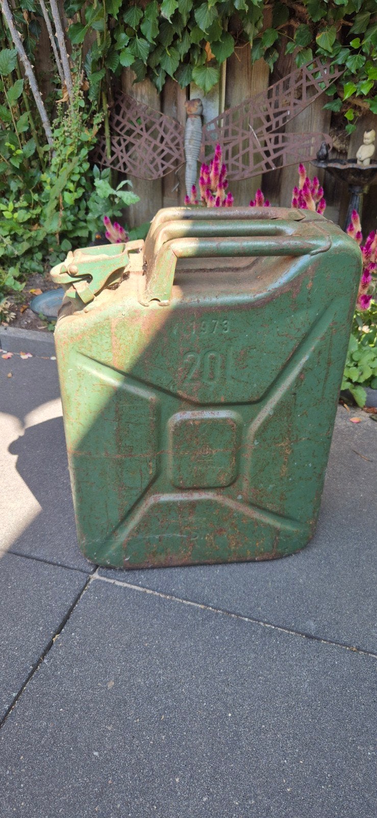 Bellino 1973 jerrycan oldtimer 20 liter VW , Mercedes etc., Auto diversen, Ophalen