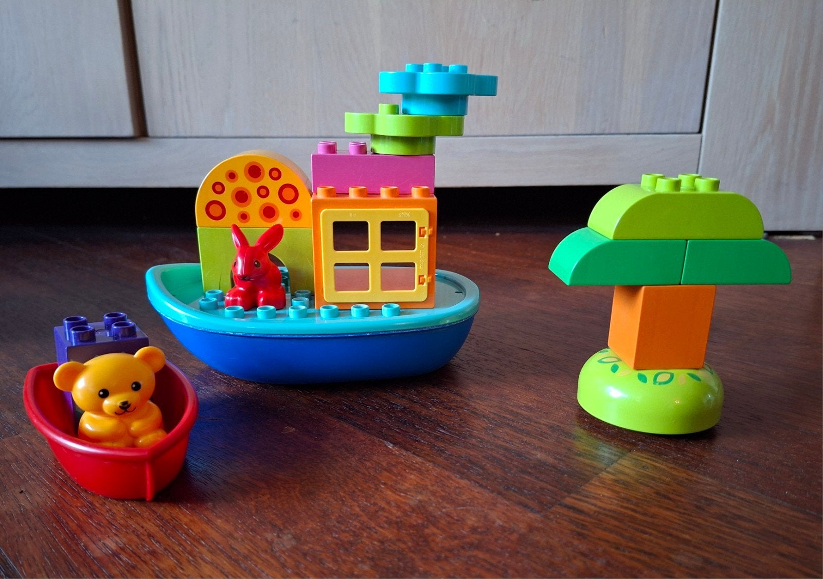 Lego Duplo 10567 - Peuter bouw & boot 1,5-3 jaar - met doos, Gebruikt, Compleet, Ophalen of Verzenden, Duplo