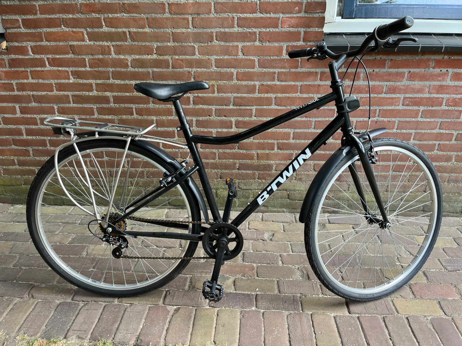 B Twin stadsfiets, Versnellingen, Zo goed als nieuw, 50 tot 53 cm, Ophalen