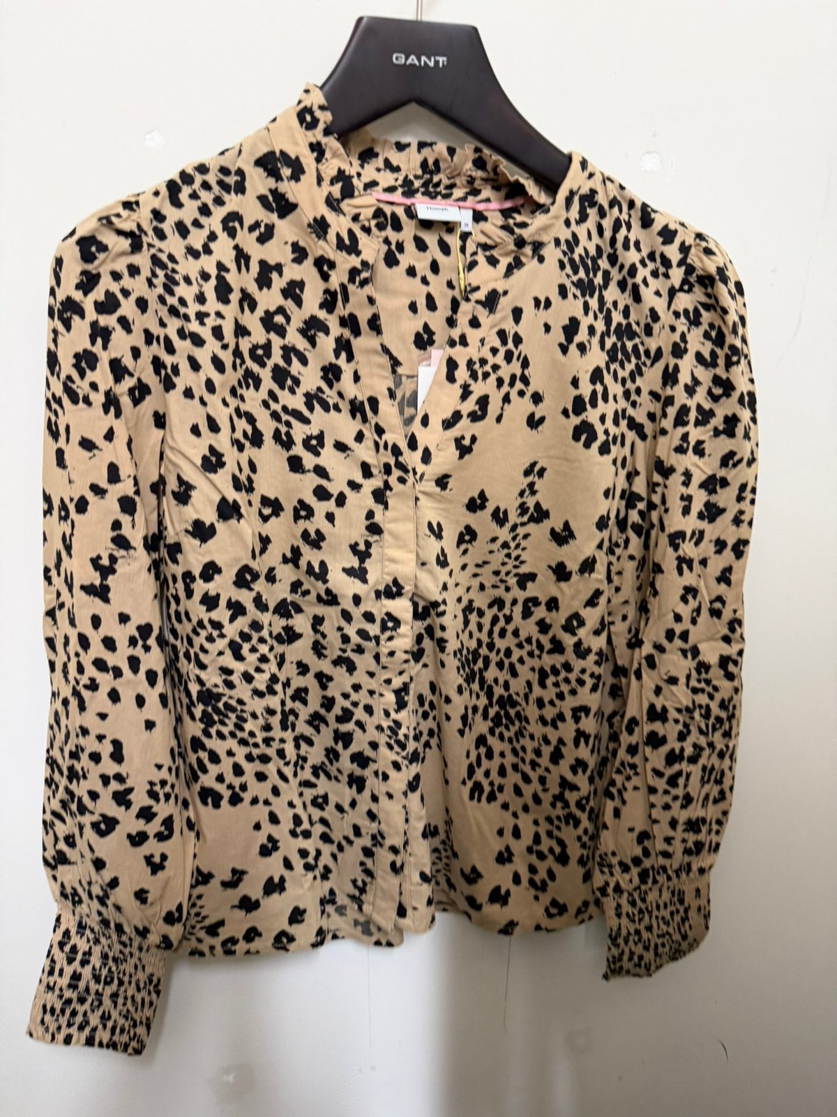 Nieuwe Nümph Nusanah shirt S, Verzenden, Nieuw, Maat 36 (S), Beige