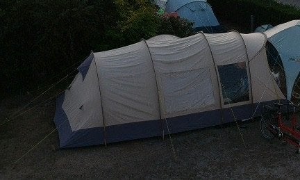 Eurotrail Georgia BTC Alu Familietent, LEES TEXT!!!!, Ophalen of Verzenden, Gebruikt, Tot en met 4