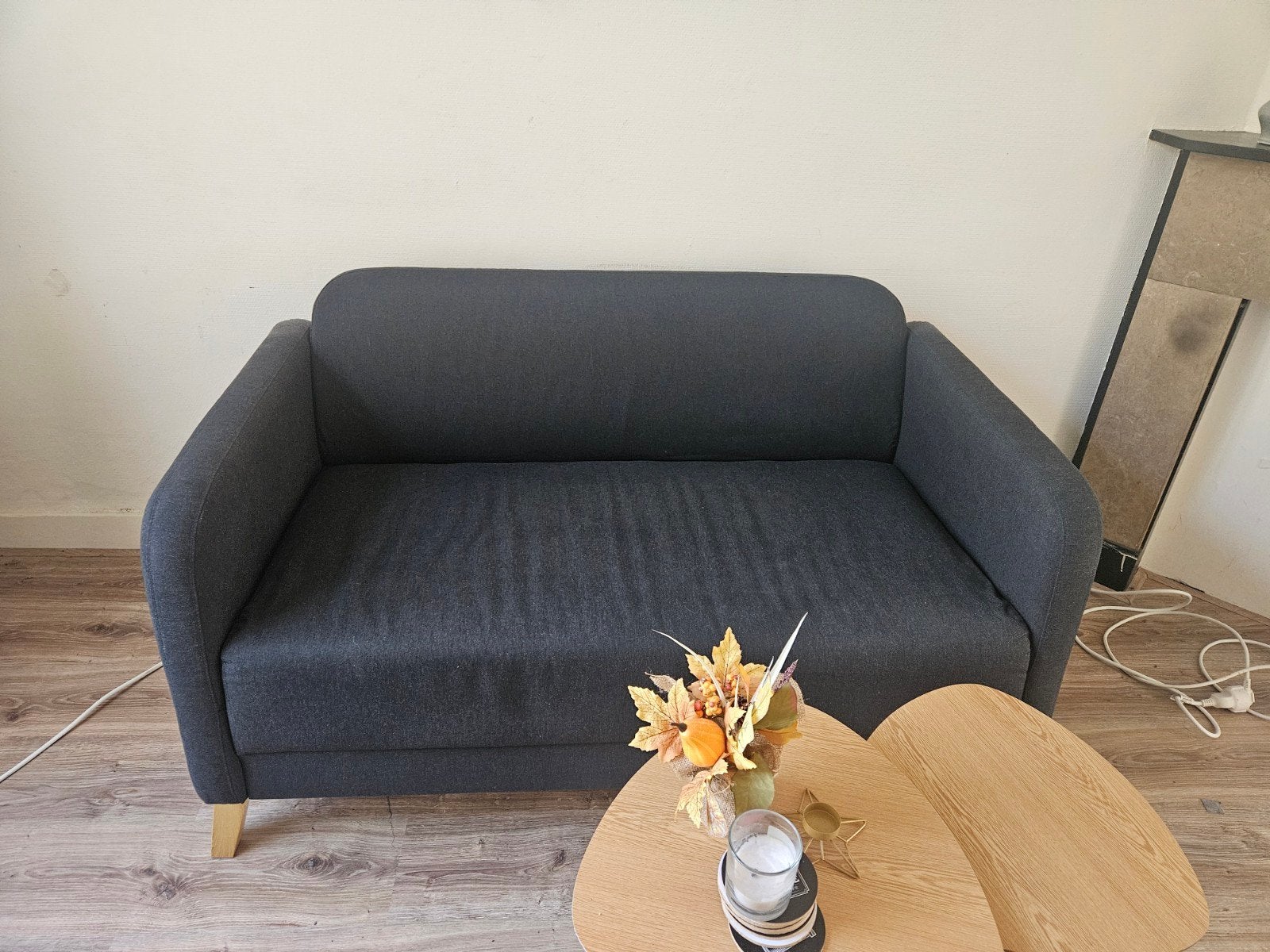 ikea bank, 2 persoons, Ophalen, 75 tot 100 cm, Stof, Nieuw