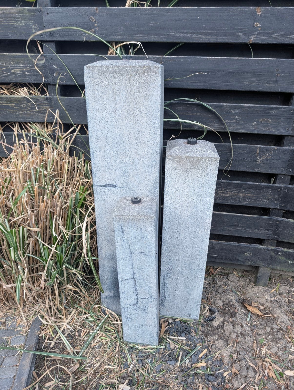 Watertoren met lichtje in fontein, Ophalen of Verzenden