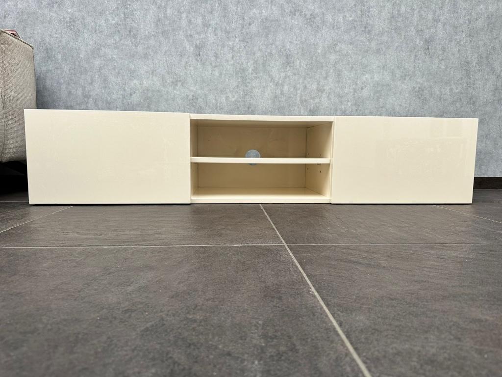 Hangend tv meubel, Ophalen, Overige materialen, Gebruikt, 150 tot 200 cm