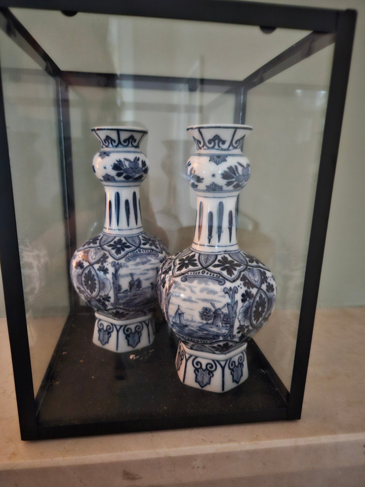 Sfeervol vitrine kastje, Ophalen of Verzenden