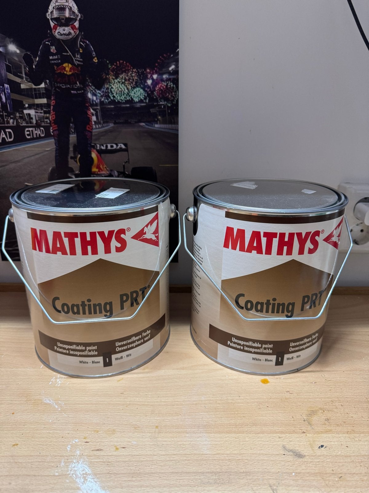 Mathys Coating PRT - 1-component hoogwaardige deklaag, Ophalen, 5 tot 10 liter, Wit, Nieuw