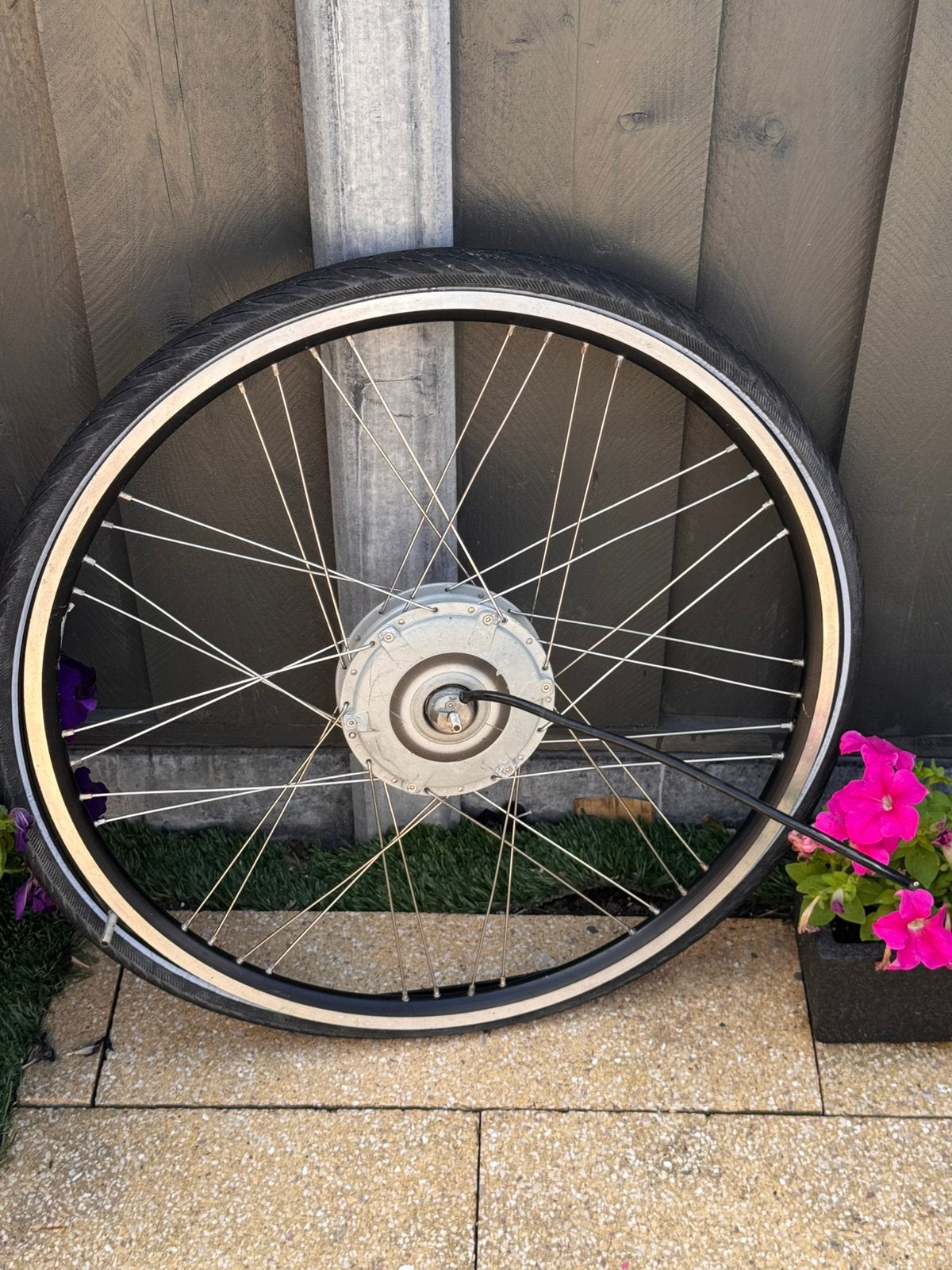 Sparta ion fiets wiel motor - Werkend, Fietsen en Brommers, Fietsonderdelen, Ophalen, Zo goed als nieuw, Motor