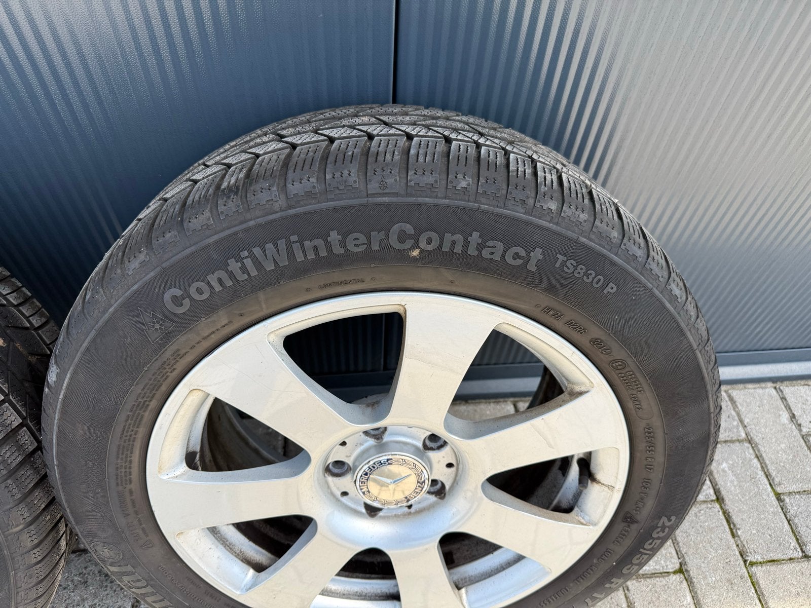 Continental ContiWinterContact TS830P winterbanden met velge, Auto-onderdelen, Gebruikt, Banden en Velgen, 17 inch, 235 mm