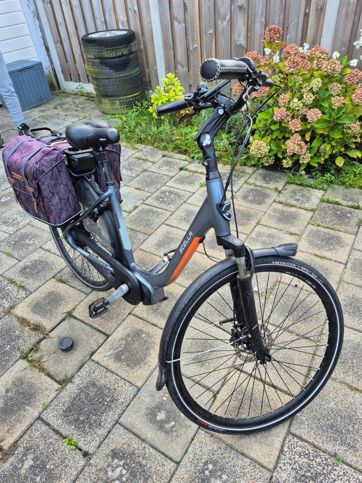 Stella Livorno elektrische fiets met Shimano Steps E5000, Fietsen en Brommers, Gebruikt, 47 tot 51 cm, 50 km per accu of meer