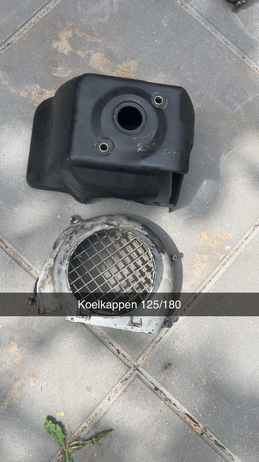 Koelkappen 125/180, Ophalen of Verzenden, Zo goed als nieuw, Uitlaat, Piaggio