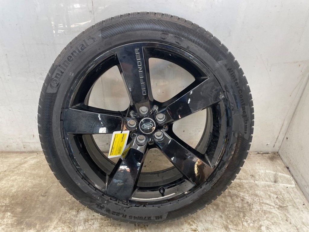Land Rover Defender 22 inch velgen met winterbanden, Ophalen, Gebruikt, 275 mm, Banden en Velgen