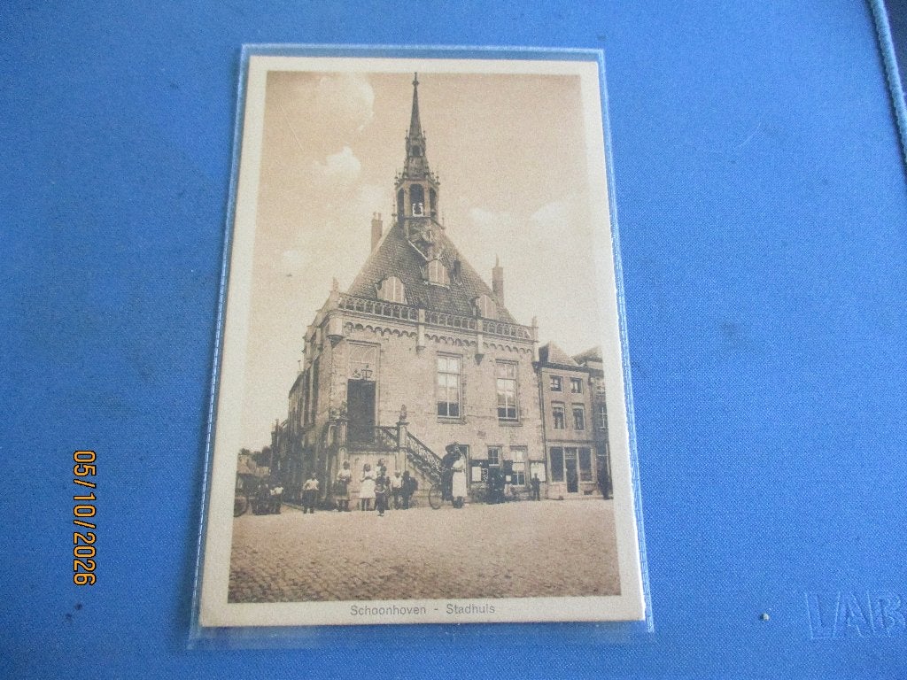 Schoonhoven, Ophalen of Verzenden, Voor 1920, Ongelopen, Zuid-Holland