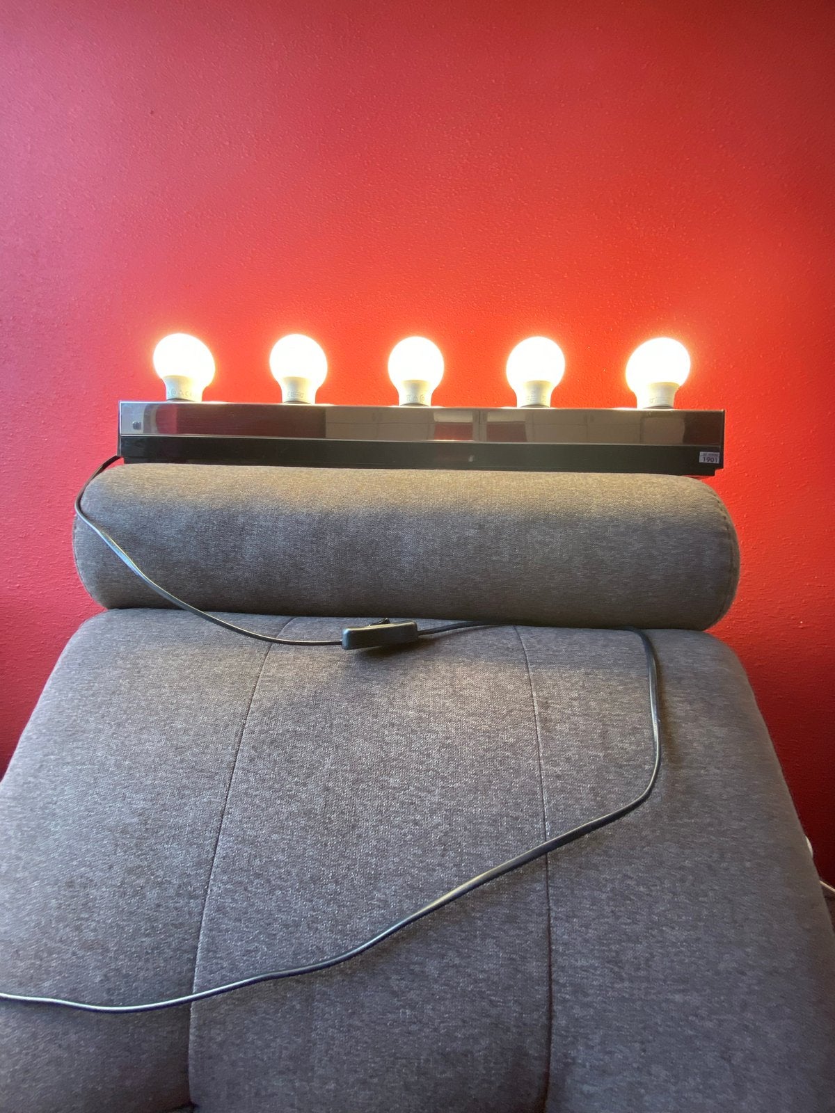 Make-up spiegelverlichting met 5 lampen, Overige merken, Gebruikt, Zwart, Modern