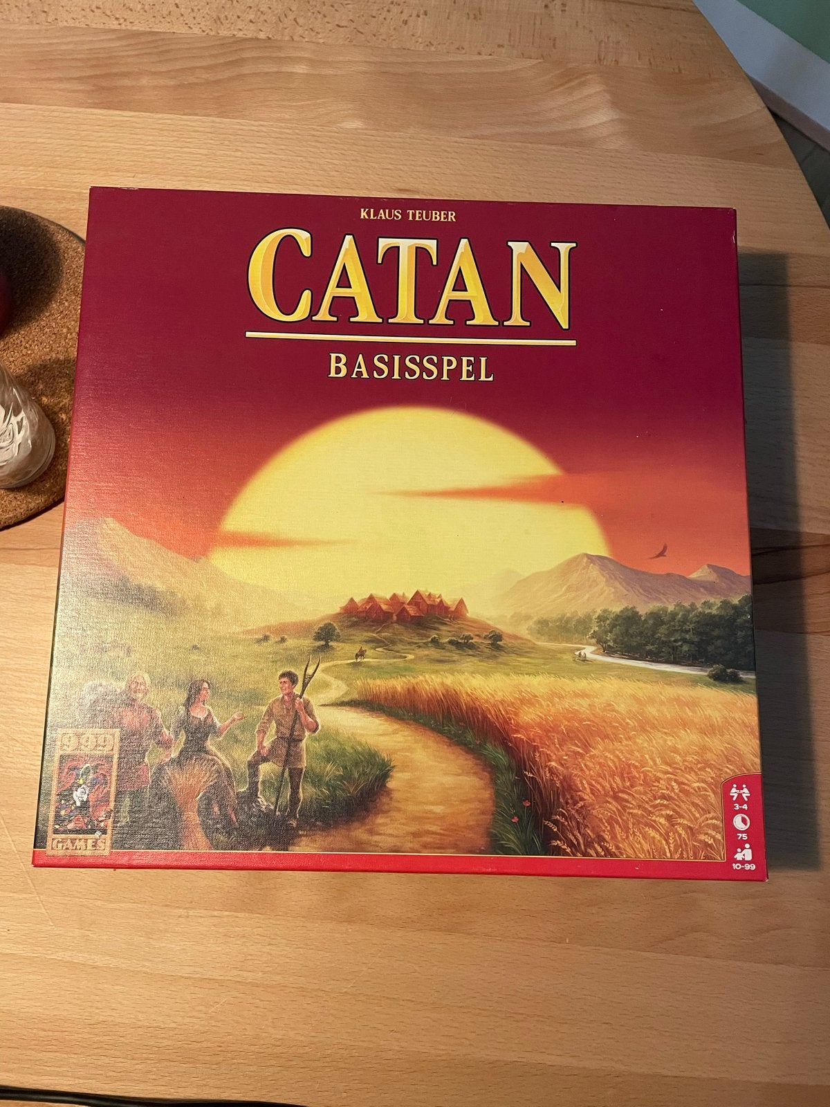 Catan Basisspel - Strategisch Bordspel, Drie of vier spelers, Ophalen of Verzenden, Gebruikt