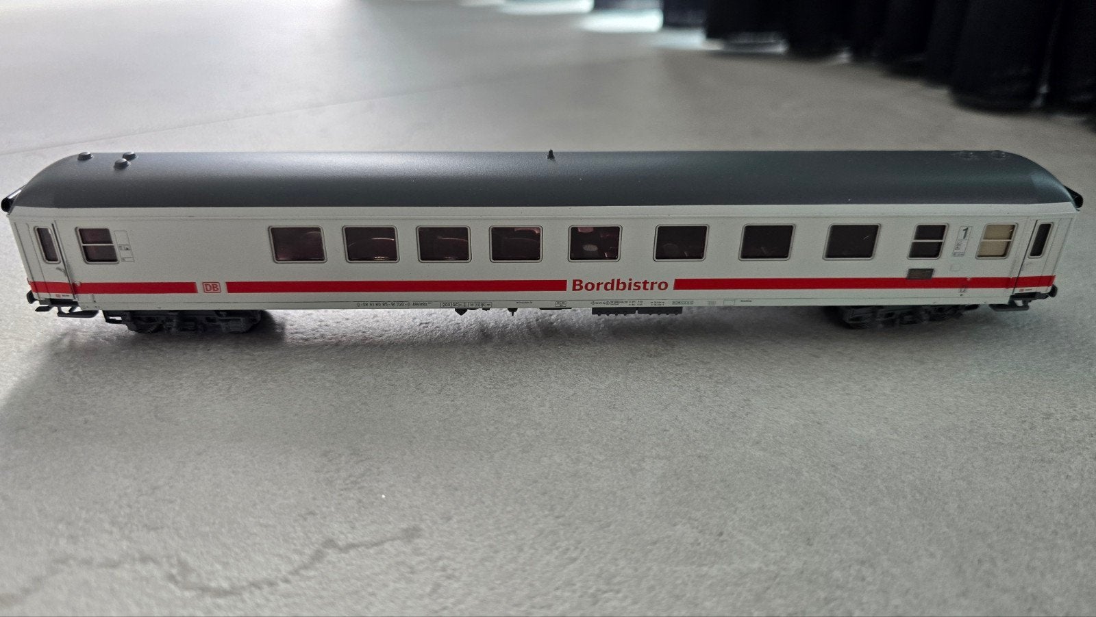Märklin DB IC Bordbistro, Ophalen, Wisselstroom, Wagon, Zo goed als nieuw