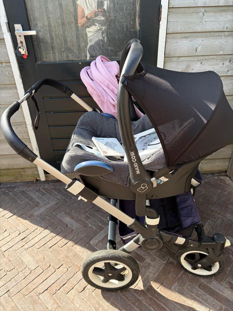 Bugaboo Donkey 3 Duo met Maxi-Cosi en accessoires, Ophalen, Zo goed als nieuw, Combiwagen, Duowagen