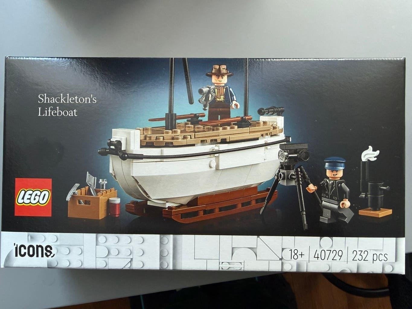 LEGO Icons Shackletons Lifeboat GWP - 40729 - Nieuw in doos, Lego, Nieuw, Ophalen of Verzenden, Icons