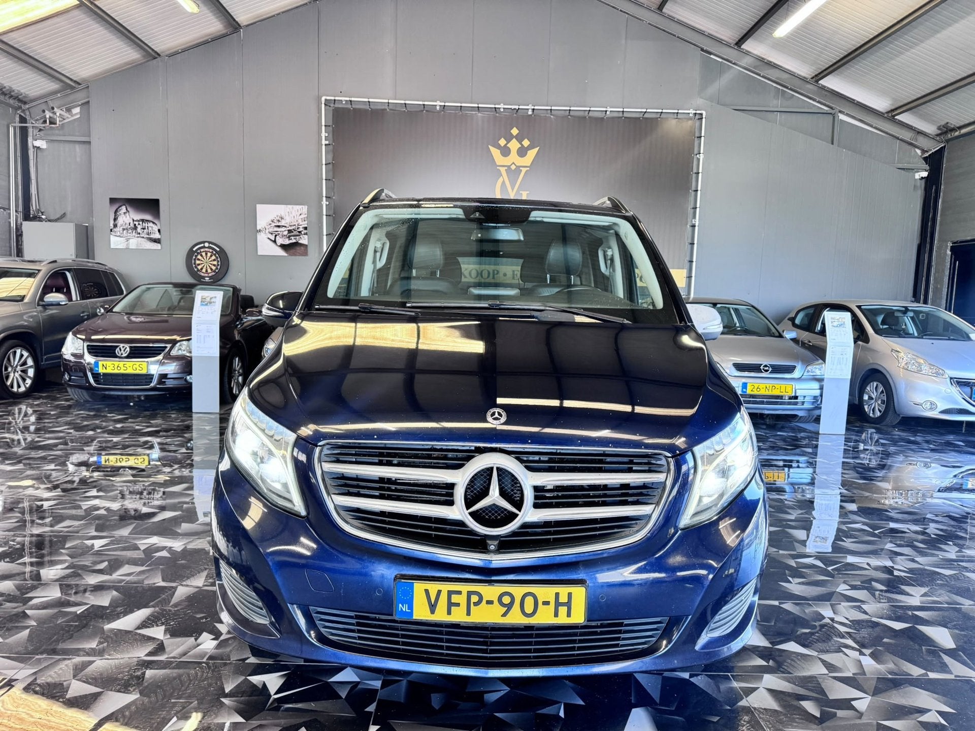 Mercedes-Benz V-klasse 220d 4-MATIC INRUIL MOGELIJK, Auto's, Automaat, 15 km/l, Euro 6, 4 cilinders