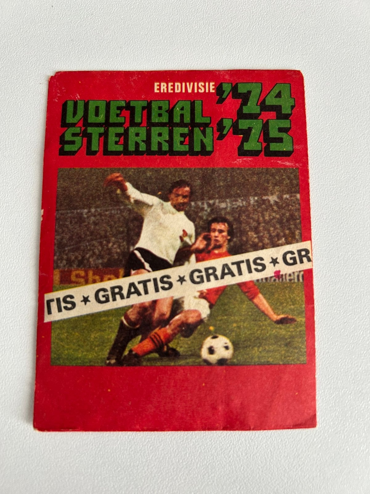 Vanderhout Voetbalsterren 1974/75 ongeopend pakje!, Verzenden, Gebruikt, Meerdere stickers