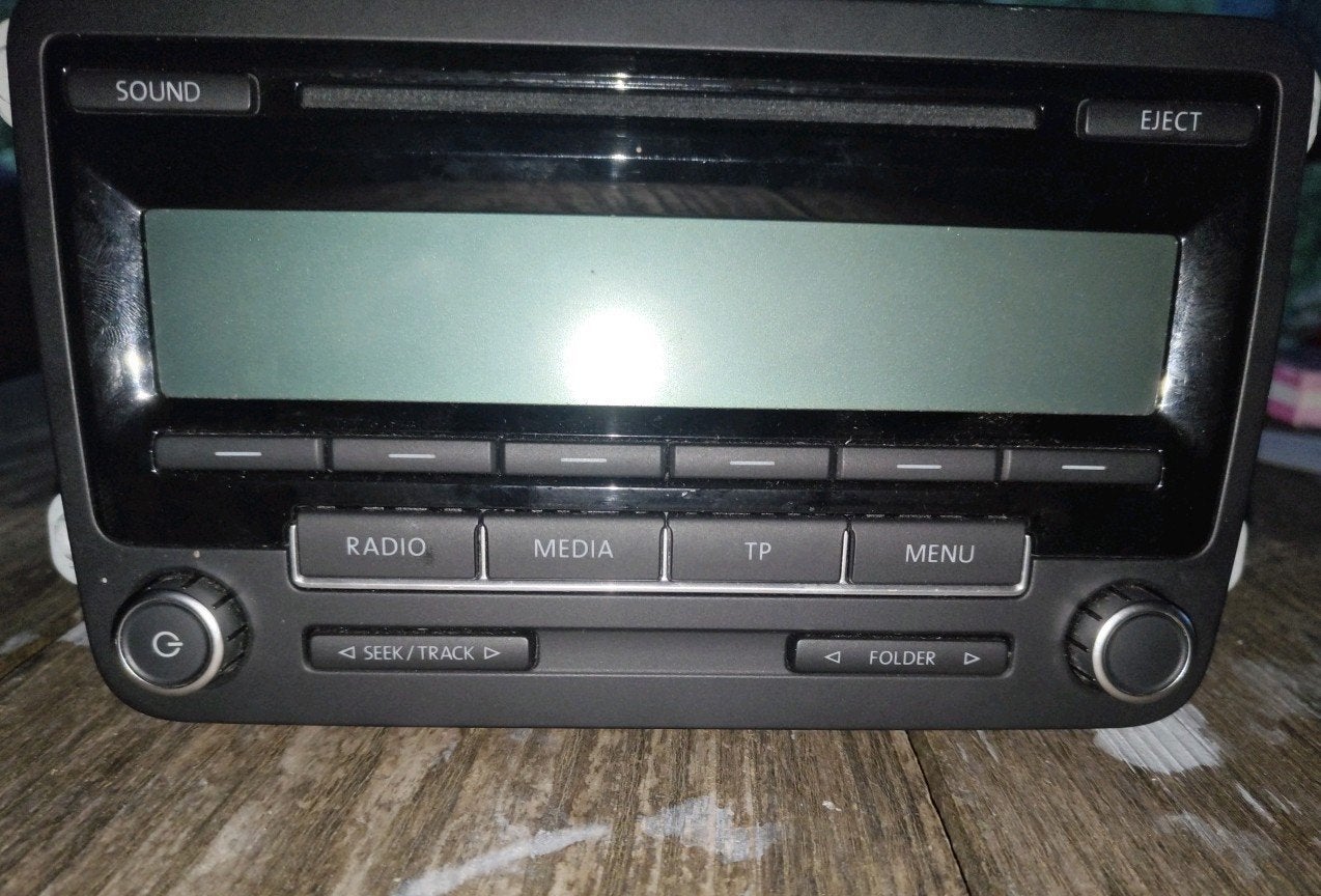 Originele Volkswagen Radio RCD 210 - 5M0035186AA (Golf, Polo, Ophalen of Verzenden, Nieuw
