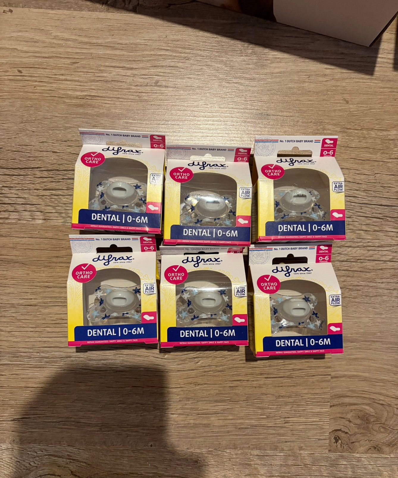 Difrax fopspeen / fopspenen nieuw in de verpakking 0-6m, Ophalen of Verzenden, Nieuw, Speen, Difrax