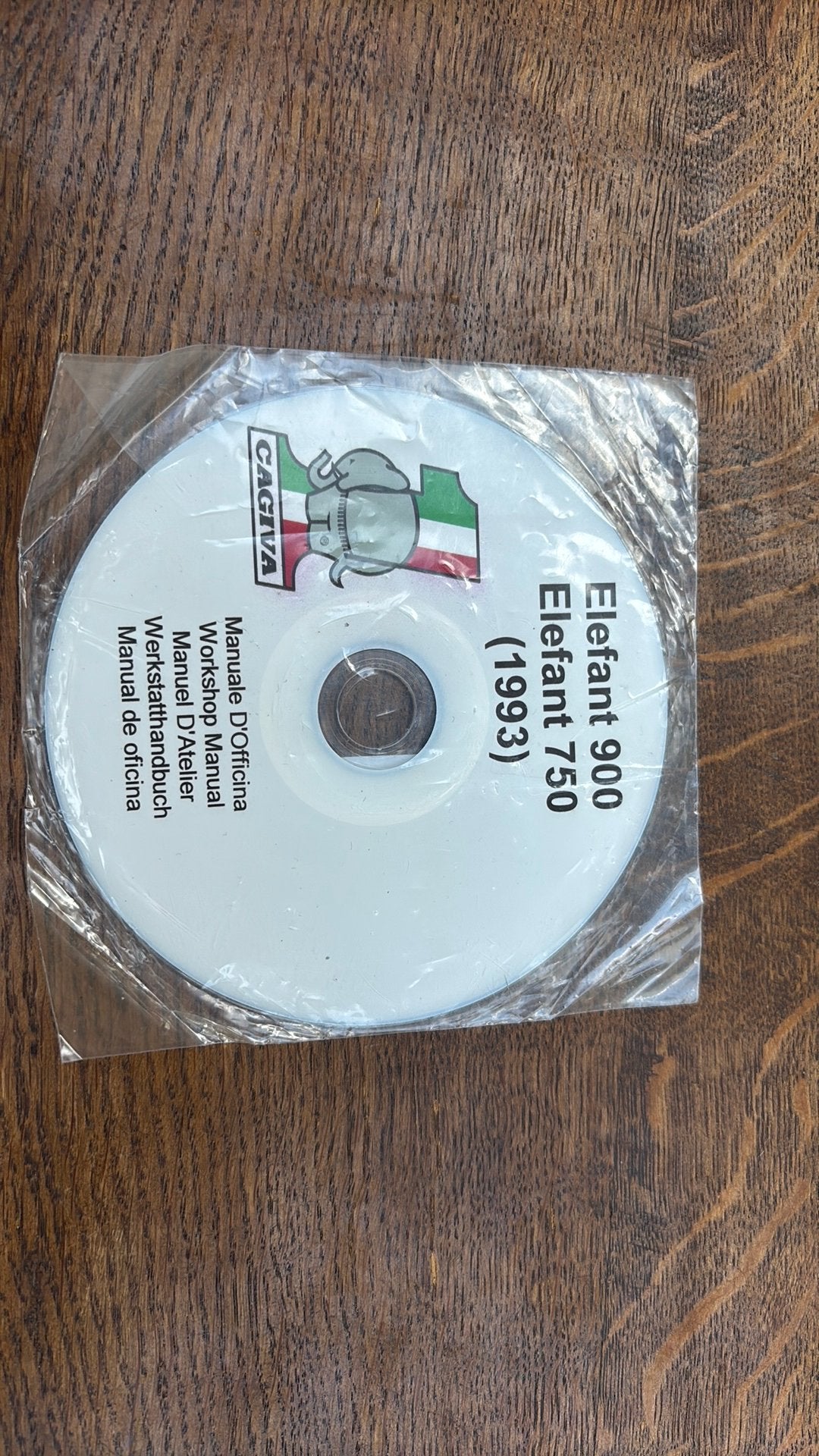 Werkplaats manuel CD Cagiva Elefant, Ophalen of Verzenden