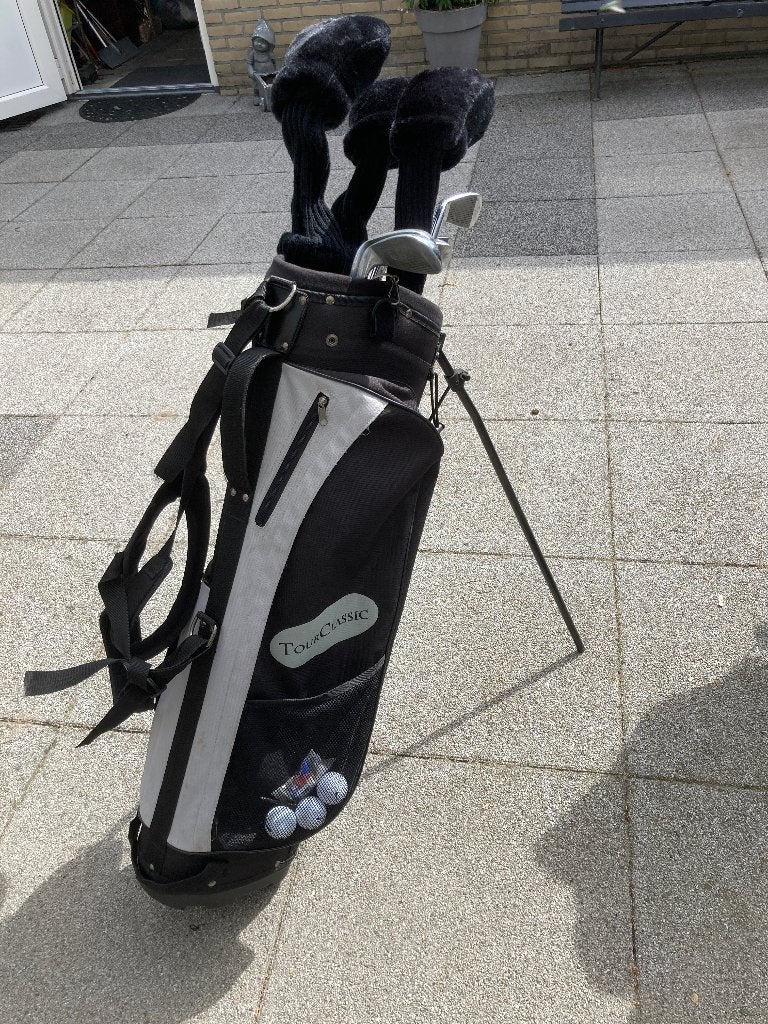 golfset met negen clubs, Ophalen, Gebruikt, Set