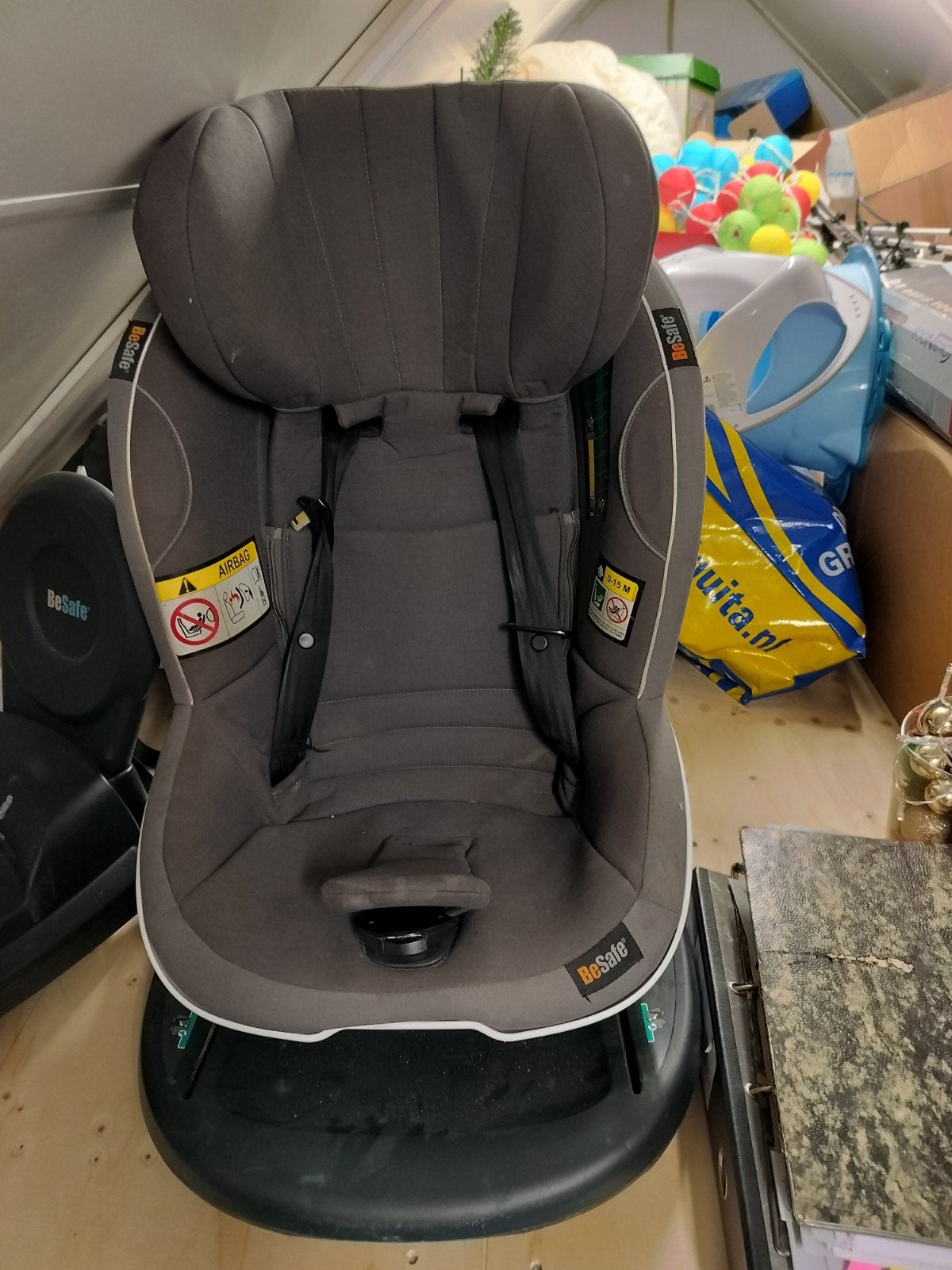 BeSafe autostoel met  iZi Modulator., Gebruikt, 0 t/m 18 kg, Zijbescherming, Isofix