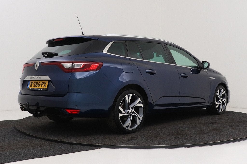 Renault Mégane Estate 1.3 TCe GT-Line | Trekhaak | Bose | C, Voorwielaandrijving, Gebruikt, 4 cilinders, Blauw