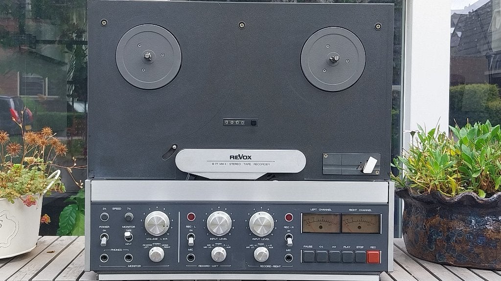 Gereviseerde Revox A77 en een B77, kwart spoor 9,5 en 19 cm, Ophalen of Verzenden, Bandrecorder