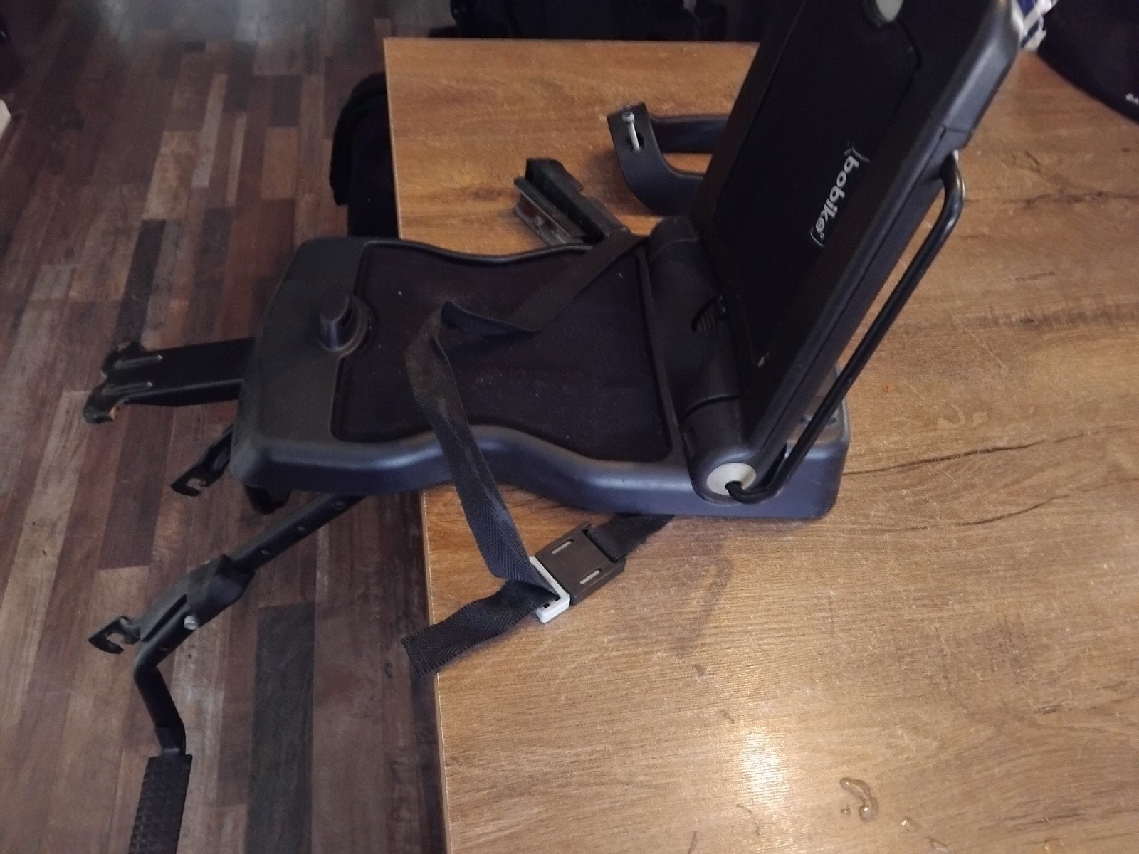 fietsstoeltje Bobike, Ophalen