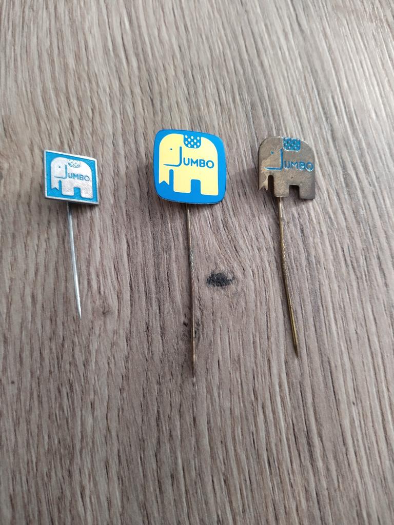Jumbo speelgoed speldjes, 3 verschillende., Ophalen of Verzenden, Gebruikt