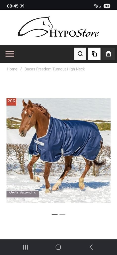 Bucas freedom turnout high neck, Bucas, Gebruikt, 0 g, Extra Full (XL)