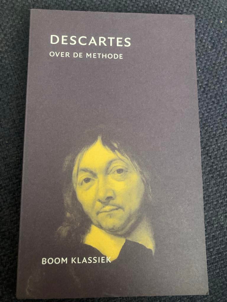 Descartes: Over de Methode - Boom Klassiek, Boeken, Ophalen of Verzenden, Zo goed als nieuw, Wijsbegeerte of Ethiek