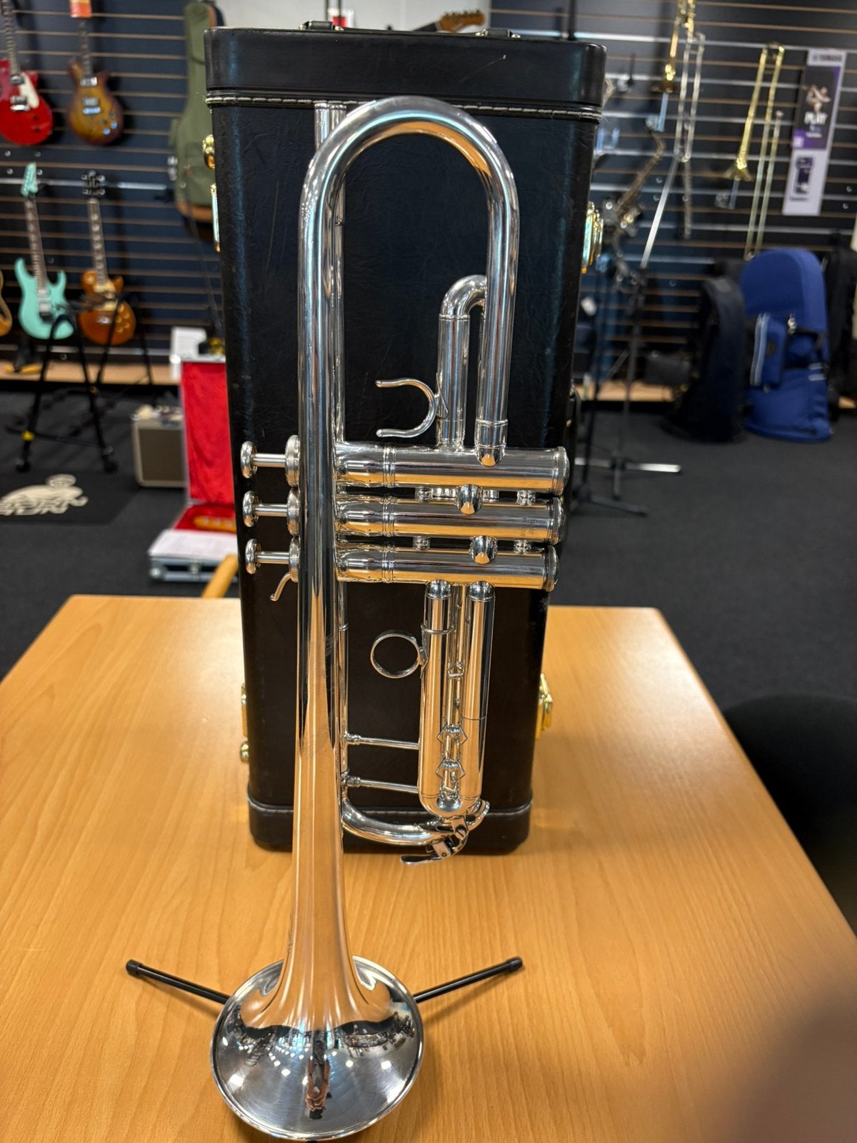 trompet Yamaha Xeno YTR8335 verzilverd, Japan, Info@yamaha.com, Ophalen of Verzenden, Zo goed als nieuw
