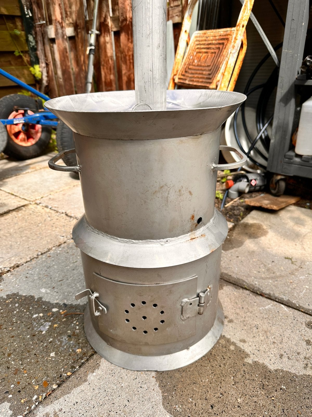 Semaver waterkoker caydenlik theemaker, Ophalen, Zo goed als nieuw, Rvs