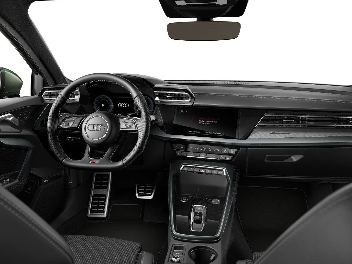 Audi A3 Sportback S edition 40 TFSI e 150 kW / 204 PK Sportb, Auto's, 1498 cc, 4 cilinders, Leder en Stof, Bedrijf