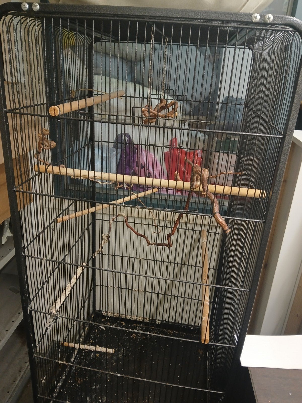 Vogelkooi, Dieren en Toebehoren, Ophalen of Verzenden, Metaal, Vogelkooi