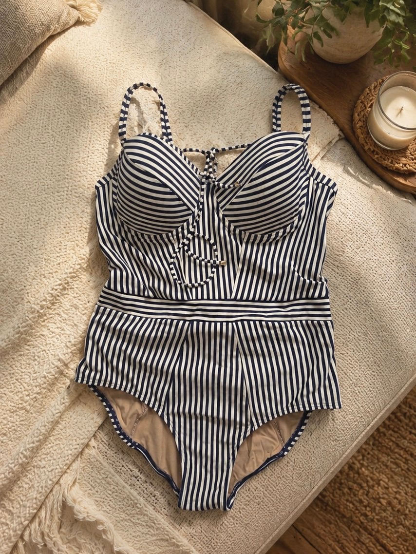 Marlies Dekkers Plunge Balcony Badpak - 85C, Ophalen of Verzenden, Zo goed als nieuw, Blauw, Badpak