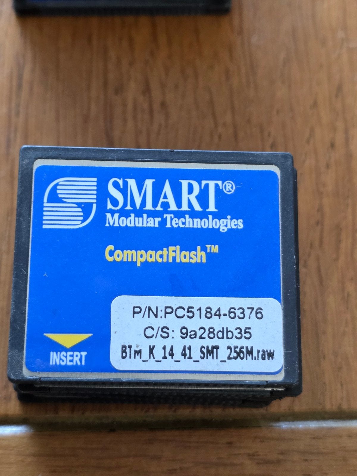 SMART CompactFlash 256MB Geheugenkaart, Gebruikt, Ophalen of Verzenden, SMART Modular Technologies, 256 GB