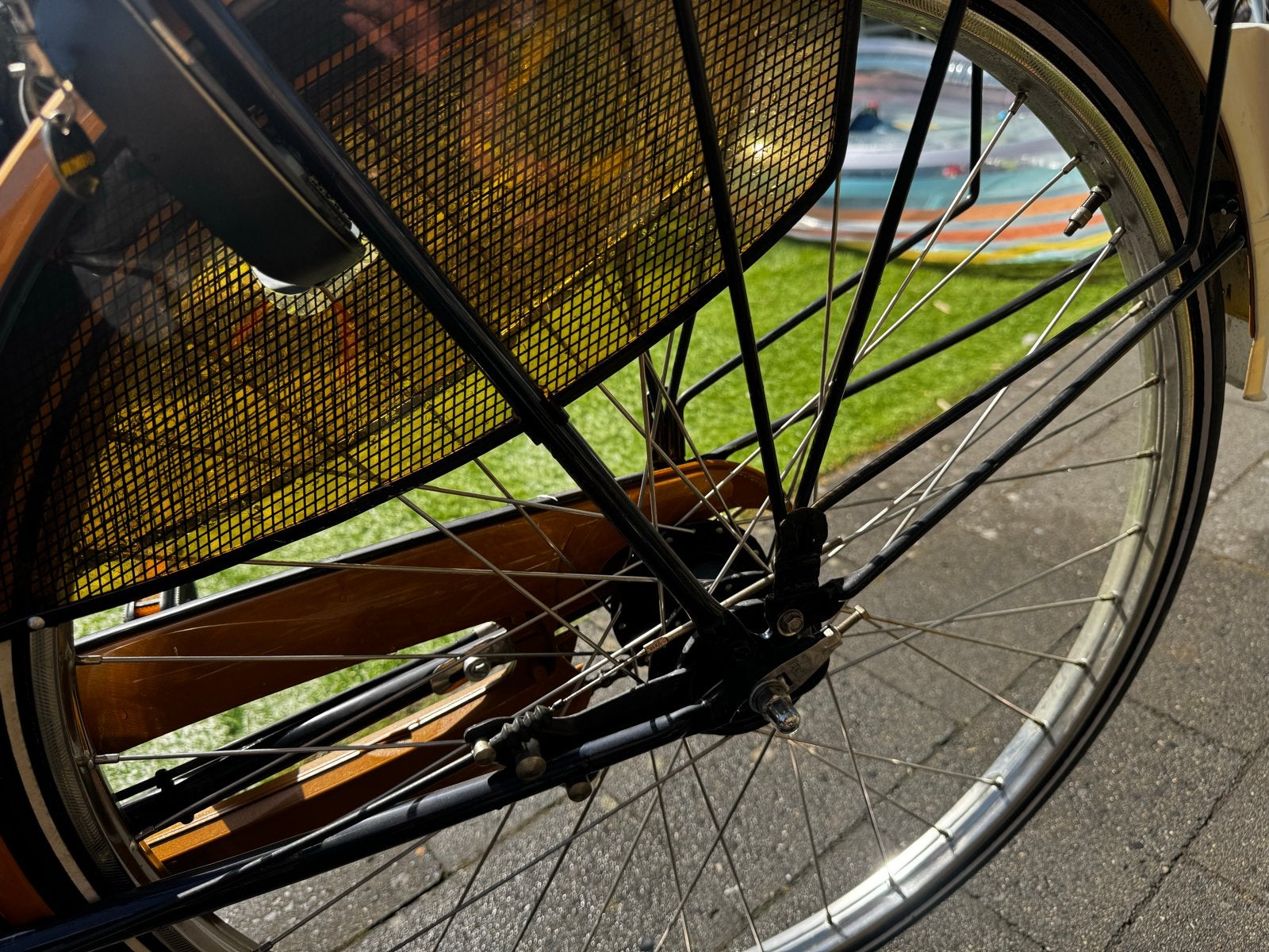 Damesfiets - Redelijke staat, 80cm frame, 63cm velg, Fietsen en Brommers, Fietsen | Dames | Damesfietsen, 56 cm of meer, Ophalen of Verzenden