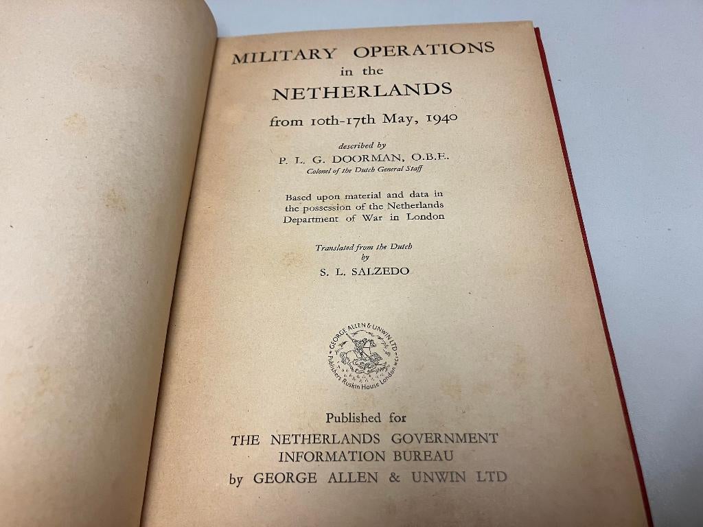 Military operations in the Netherlands from may 1940, Ophalen of Verzenden, Tweede Wereldoorlog, Gelezen, Algemeen