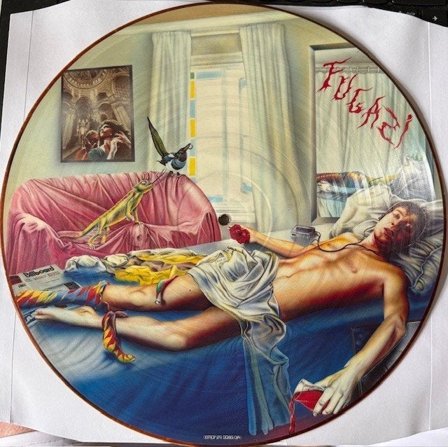 Marillion -Fugazi UK  picture disc lp, LP, Ophalen of Verzenden, 12 inch, Beschermende buitenhoes