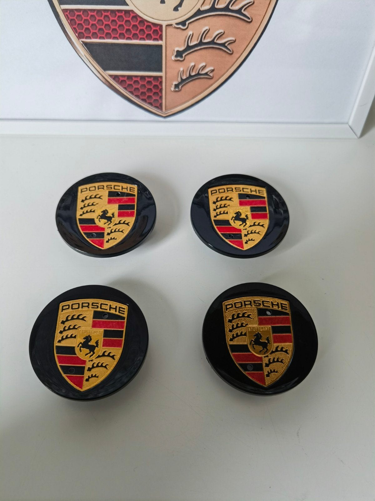 Nieuw porsche centre caps porsche wieldoppen ️ 

Made in, Ophalen of Verzenden, Nieuw